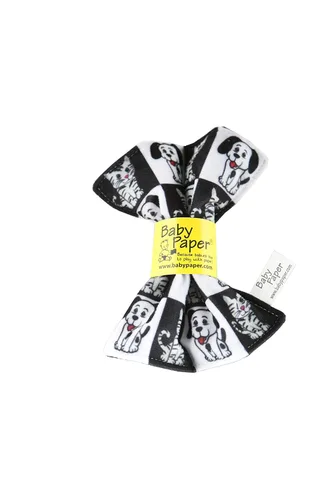 Miniatura 18 de Baby Paper, Juguete para bebé crujiente a rayas de color blanco y negro Rayas negras y blancas