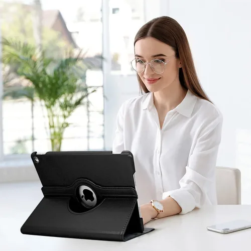 Miniatura 7 de Funda giratoria para iPad de 9.7 pulgadas 2018 2017 / Funda para iPad Air 2 - Funda protectora con soporte giratorio de 360 grados y función