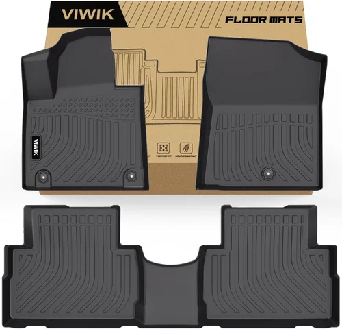 Miniatura 14 de Tapetes VIWIK para Ford Maverick Fuel 2025-2022, forros de piso 3D antideslizantes, tapetes impermeables de TPE para automóvil, protección de ajuste