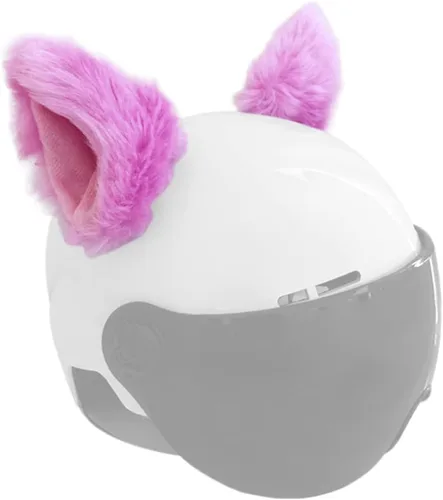 Miniatura 4 de Orejas de gato para casco, orejas de felpa, accesorio adhesivo para casco para bicicleta, motocicleta, superficies lisas, decoración de cascos