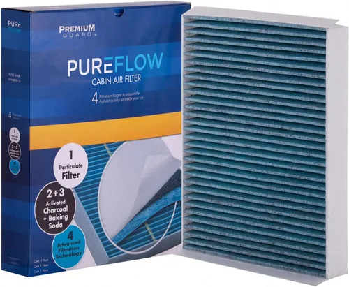 Miniatura 11 de Filtro de aire de cabina PureFlow HEPA PC8155HX Compatible con Ford Mustang 2015-2025