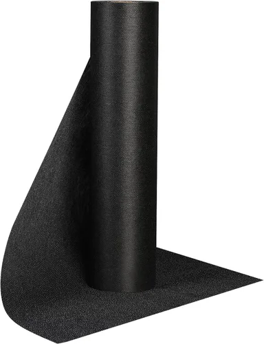 Entretela Fusible Ligera Negra para Coser: 11.6" X 30yd Tela de Entretela para Coser, Entretela Termoadhesiva No Tejida de Un Solo Lado para