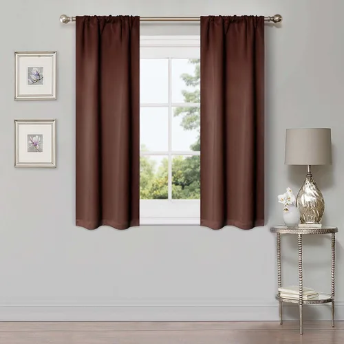 Miniatura 247 de Superior Cortinas Opacas, Oscurecimiento de Habitación, Dormitorio, Cortinas, Cocina, Acentos de Ventana de Sala de Estar, Bloqueo Solar, Térmico