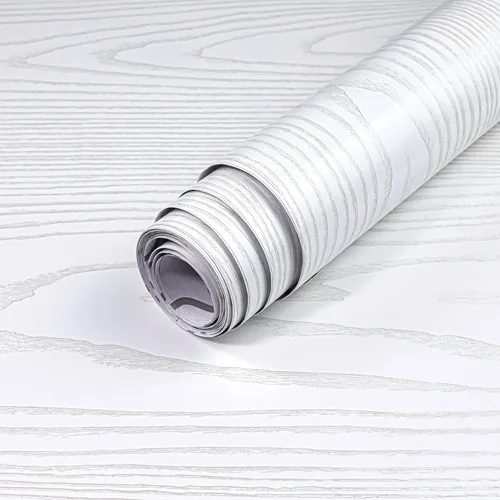 Miniatura 19 de Yun-aeon Papel de contacto de madera natural y gris oscuro, papel tapiz autoadhesivo de 17.3 x 236 pulgadas, autoadhesivo, extraíble, vintage
