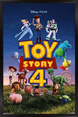 Miniatura 8 de Trends International Disney Pixar Toy Story 4 - Póster de pared de una hoja, 14.725 x 22.375 pulgadas, versión enmarcada plateada Versión con marco
