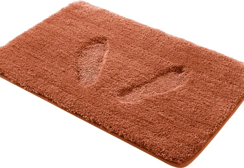 Miniatura 2 de YHF Juego de alfombras de baño de 2 piezas, microfibra gruesa y suave tipo shag, contorno en forma de U, alfombras de baño lavables a máquina