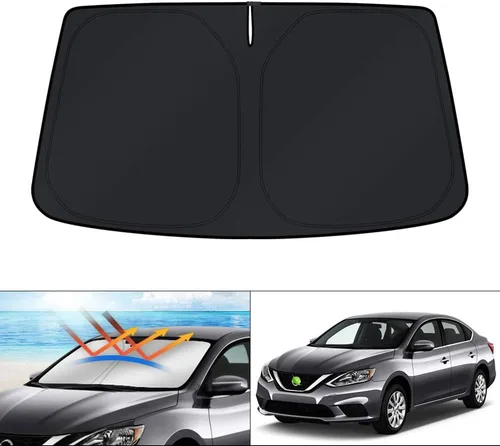Miniatura 104 de KUST Parasol para parabrisas para Hyundai Tucson 2016-2021 (no para Tucson 2022), accesorios protectores solares de ventana, protector solar