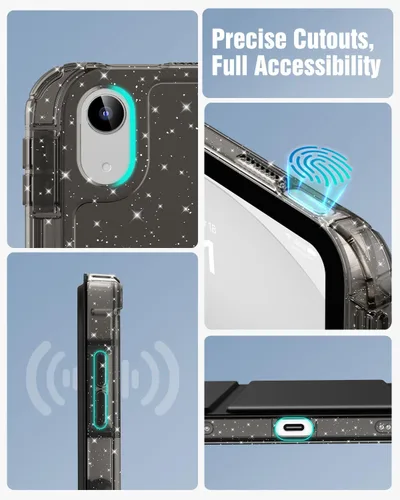 Miniatura 5 de MoKo Funda delgada para iPad (A16) de 11ª generación de 11 pulgadas 2025, iPad de 10ª generación 2022 de 10.9 pulgadas, funda inteligente