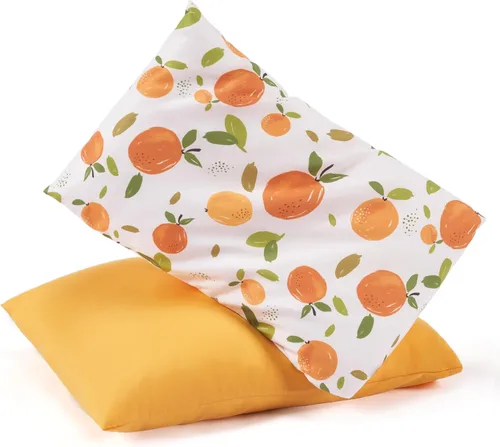 Miniatura 20 de TILLYOU Paquete de 2 fundas de almohada para niños pequeños con cierre de sobre, microfibra suave y sedosa de 13 x 18 pulgadas, fundas de almohada