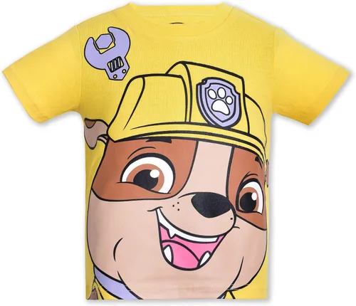 Miniatura 5 de Nickelodeon Paw Patrol - Paquete de 4 camisetas gráficas para niños pequeños y pequeños