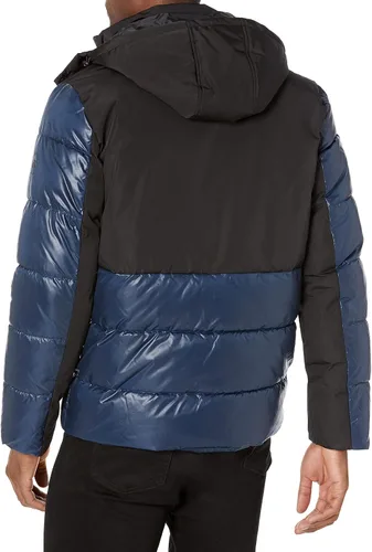 Miniatura 2 de Kenneth Cole Chaqueta acolchada con capucha y cremallera para hombre