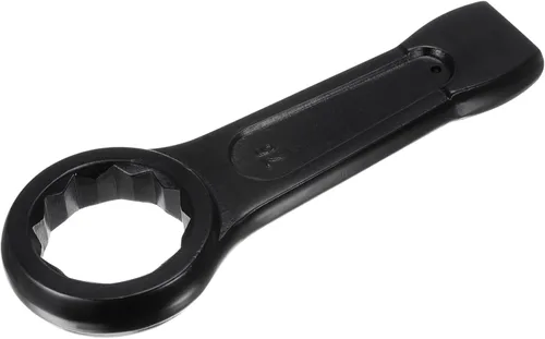 Miniatura 13 de uxcell Llave tipo anillo de extremo de caja de 0.866 in, herramienta de mano de llave de cabeza única de acero de alta resistencia