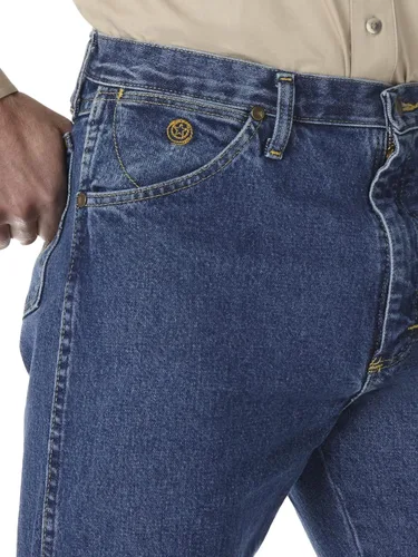 Miniatura 4 de Wrangler George Strait - Jeans de corte vaquero para hombre