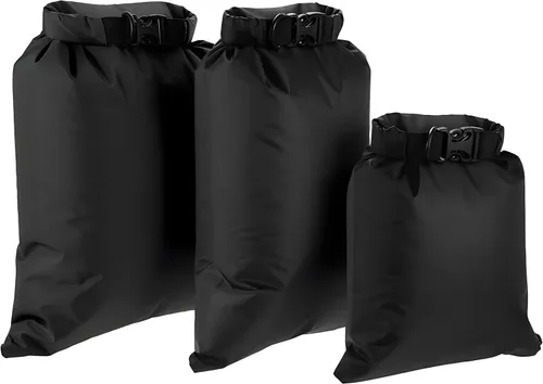 Miniatura 11 de LIXADA Bolsas secas impermeables, paquete de 3/5/6 unidades Ultimate Dry Sack – 3L+5L+8L ligeras, sacos secos al aire libre para kayak, camping