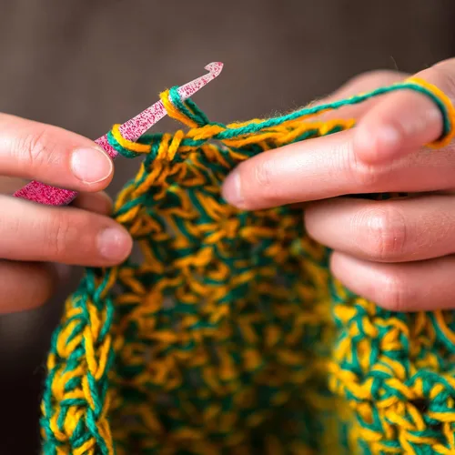 Miniatura 3 de Ommi - Ganchos de ganchillo con mango ergonómico, gancho de ganchillo hecho a mano de 7 pulgadas, aguja de tejer, tejido de hilo para manualidades