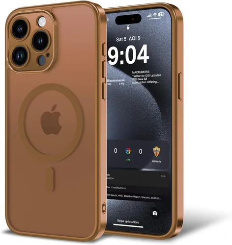 Miniatura 58 de Funda para iPhone 11 con protector de pantalla, compatible con MagSafe, ultra delgada, translúcida, mate, a prueba de golpes, color negro