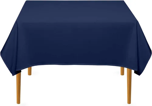 Miniatura 99 de Pomp Mantel Premium de Poliéster de 60" x 84" en Color Amarillo Plátano Tela Fácil de Cuidar, Resistente a Arrugas y Manchas Para Mesa Banana