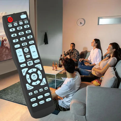 Miniatura 5 de Elemento de control remoto universal TV compatible con todos los elementos LCD LED TV - No requiere programación