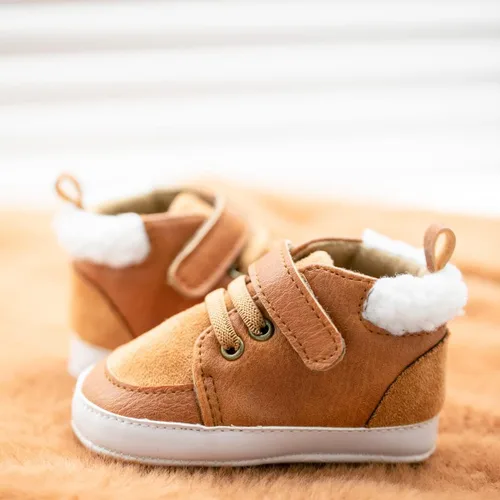 Miniatura 5 de KaKaKiKi - Tenis de lona para bebé, infante, niños, tenis con suela de goma antideslizante, tenis de caramelo caminantes, primerizos, precaminando