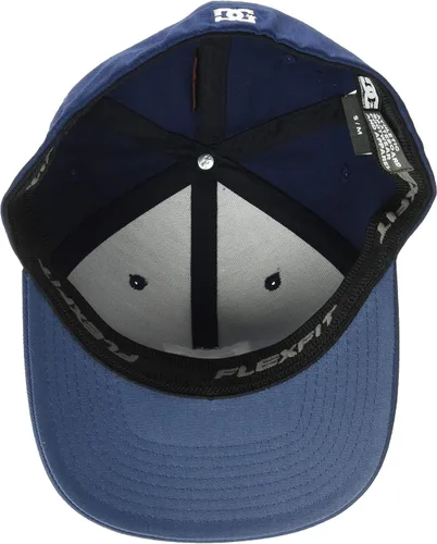 Miniatura 3 de DC Gorra Star Flexfit Curve Brim Hat para hombre, Negro