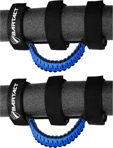 Miniatura 3 de Bartact Asas de agarre de barra antivuelco compatibles con Jeep Wrangler JL, JK, TJ, YJ y Jeep Gladiator 1955-2023 hebilla de metal mejorada, asas
