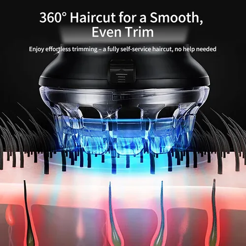 Miniatura 4 de Juego de cortapelos para hombre, inalámbrico, eléctrico, corto, kit de aseo profesional para hombres, recortadores personales impermeables, corte