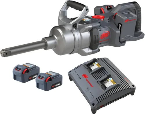 Miniatura 10 de Ingersoll Rand W9491-K4E Llave de impacto inalámbrica de 1 pulgada de 20 V, kit de 4 baterías, par de torsión de 2,600 pies-libras, retenedor