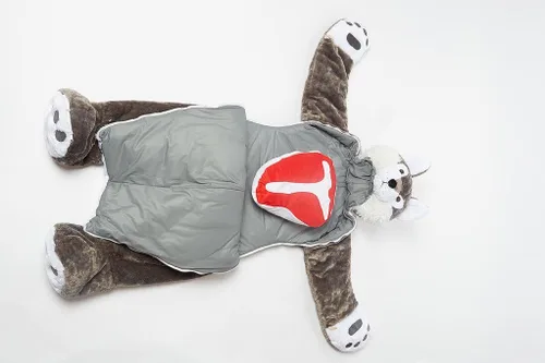 Miniatura 2 de SnooZzoo Saco de dormir pequeño lobo