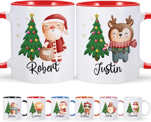 Taza de chocolate caliente personalizada para niños, taza Stanta personalizada regalo para niños, hijo, hija, bonita taza de 11 oz para niños, taza