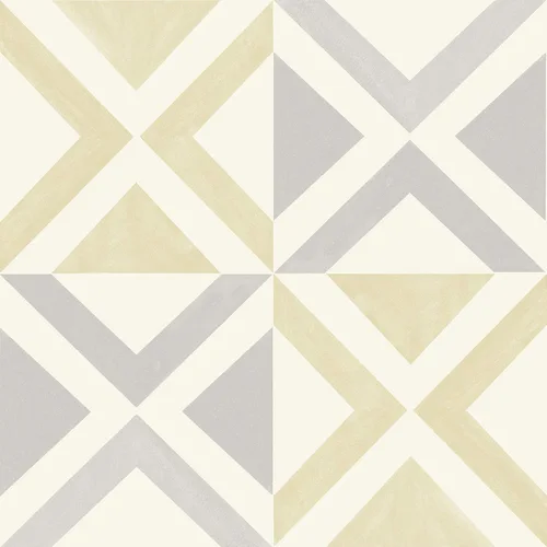 FloorPops Isosceles - Azulejos para despegar y pegar, blancos y blanquecinos