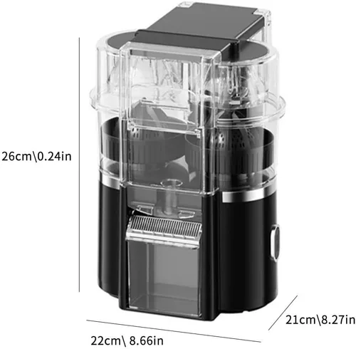 Miniatura 9 de 100W Electric Juicer Machine – 500ml Twin Citrus Juice Maker with 18000 RPM High-Speed Motor, Easy-to-Clean & Dishwasher-Safe Parts, Fresh