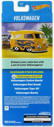 Miniatura 2 de Hot Wheels, Volkswagen 2016 5-Pack