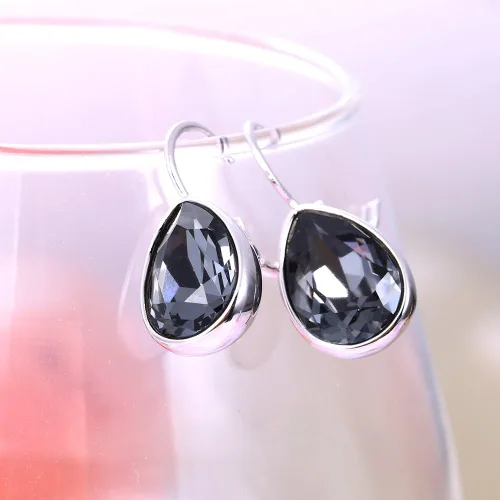 Miniatura 4 de Xuping Jewelry Fashion Huggies Crystal Earring for Women