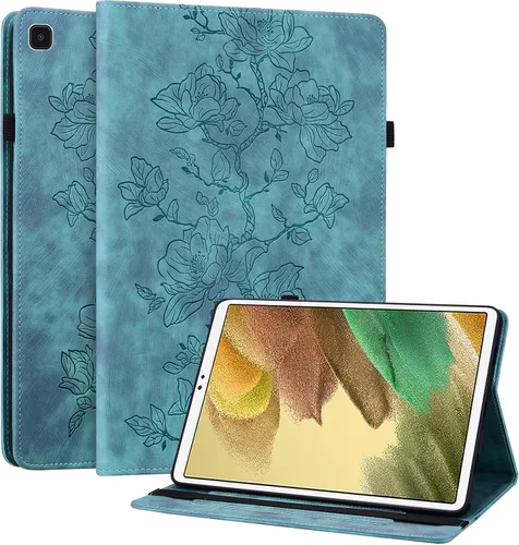 Miniatura 55 de Funda para Samsung Galaxy Tab S5e 10.5 2019 Modelo SM-T720/T725/T727, funda delgada de piel sintética con soporte multiángulo y soporte
