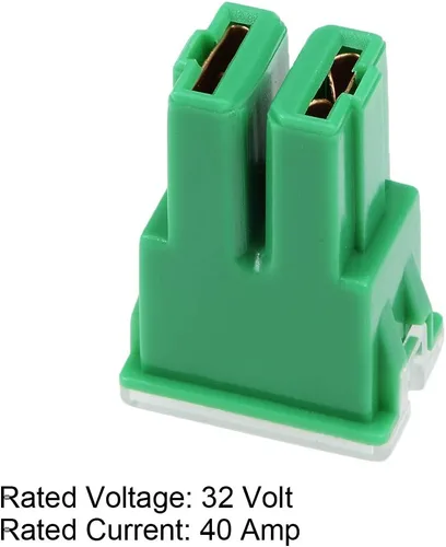 Miniatura 3 de uxcell Fusible automotriz del cartucho 32V 40A hembra Terminal J caja de la caja para el camión del coche 5pcs