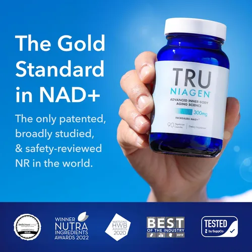 Miniatura 8 de Suplemento potenciador patentado NAD+ más eficiente que NMN - Ribosida de nicotinamida para el metabolismo y la reparación de la energía celular.