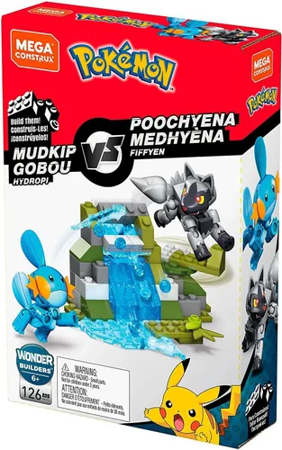 Miniatura 2 de Mega Construx Pokemon Mudkip vs Poochyena