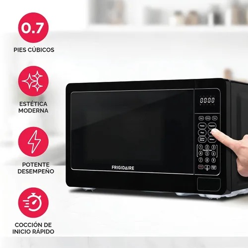 Miniatura 4 de FRIGIDAIRE EMW733BLACKAMZ - Microondas, 0.7 pies cúbicos, color negro