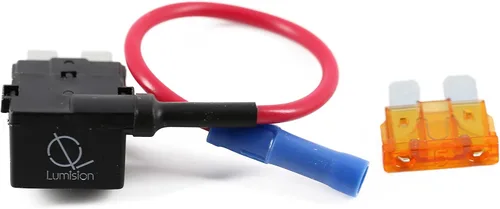 AÑADIR Circuito ATO ATC Fusible TAP Add ON Adaptador de circuito dual Terminal AUTO CAR + fusible de 5 amperios