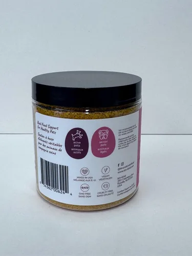 Miniatura 9 de kin+kind Probióticos + paquete de cadera y articulaciones para perros y gatos – Apoyo natural digestivo y articular con prebióticos, fibra y cúrcuma