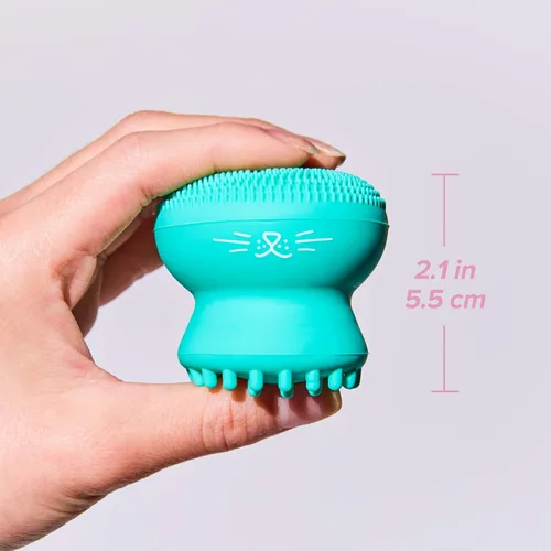 Miniatura 4 de I Dew Care Herramienta de limpieza - Limpiador facial Pawfect Limpiador de poros de silicona 3 en 1, exfoliante y masajeador con esponja