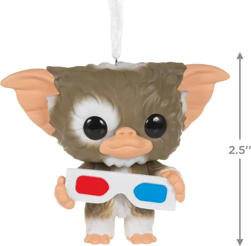 Miniatura 4 de Hallmark Adorno de Navidad, Gremlins Gizmo Funko Pop! Ornamento, regalos de película