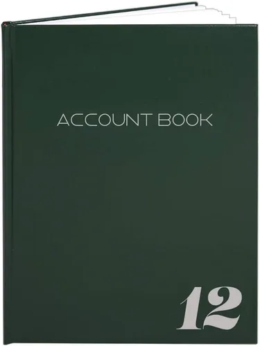 Miniatura 7 de BookFactory Libro de contabilidad de 2 columnas/libro de cuenta/libro de contabilidad/cuaderno (formato de libro columnar de dos columnas)