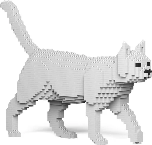 Miniatura 11 de JEKCA Cat 11S-M02 Bloques de construcción de plástico Edad 14+ Blanco y negro