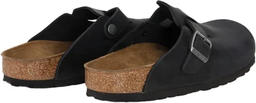 Miniatura 3 de Birkenstock Zuecos de gamuza Boston para mujer