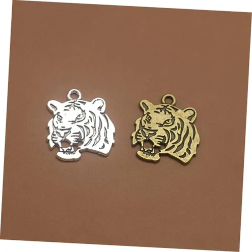 Miniatura 3 de EXCEART Juego de 30 llaveros de acero inoxidable para regalo, aretes retro, para oficina en casa, regalo de negocios, llavero de animal, colgante