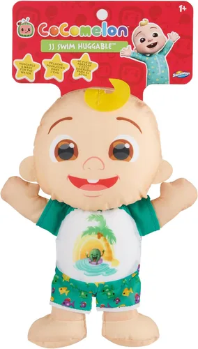 Miniatura 5 de SwimWays Cocomelon JJ Swim Huggable, juguetes para niños, juguetes de baño y juguetes de playa, animal de peluche flotante de agua para niños de 1