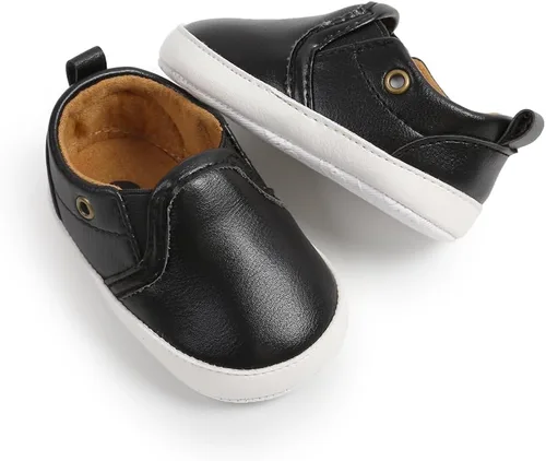 Miniatura 6 de Zapatos para bebés niños y niñas, suela suave, mocasines Oxford, zapatos de cuna para recién nacidos, zapatos antideslizantes para uniforme de boda