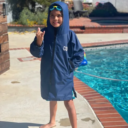 Miniatura 13 de COR Surf Swim Parka for Youth and Adults Heavy-Duty Weatherproof Swimming Jacket with Size Options for Men, Women and Kids