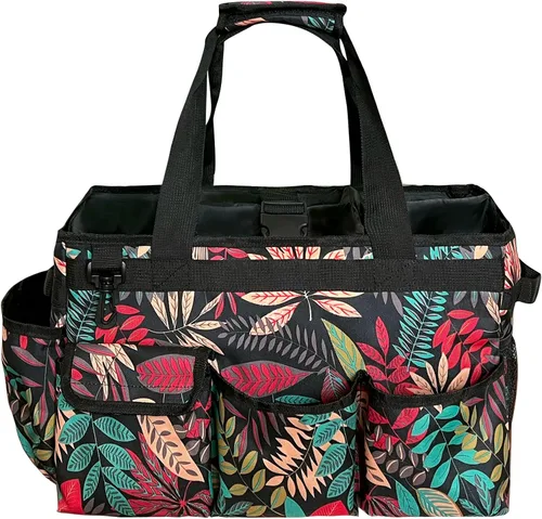 Miniatura 7 de Organizador de limpieza con asa, bolsa de limpieza, bolsa grande para casa, suministros de limpieza de automóvil, bolso de limpieza con correas